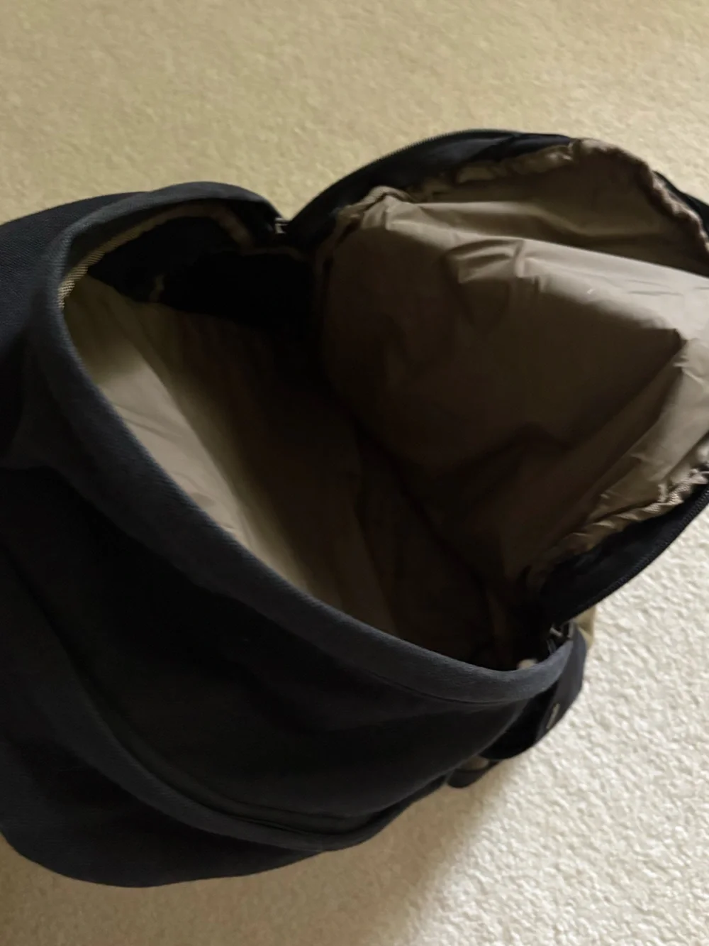 Brixton Men's Basin Black Backpack.